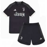 Juventus 3rd trikot Kinder 2023-24 Kurzarm (+ Kurze Hosen)